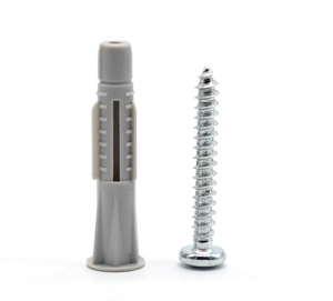 Cheville murale à expansion en nylon PA/PE personnalisée de 6 mm et 8 mm avec ancre de sol et nœud d'expansion <span class=keywords><strong>sans</strong></span> col - Product Image 2