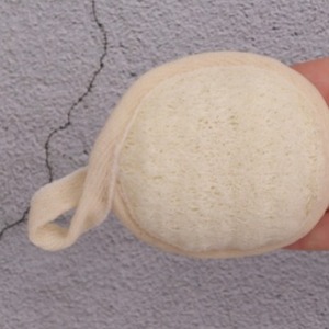 Éponge de loofah naturelle réutilisable, écologique, non parfumée, couleur personnalisée, lingette nettoyante pour le visage, serviette démaquillante pour le bain, pour un usage quotidien - Product Image 2