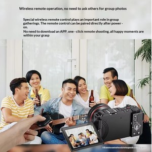 กล้องมิเรอร์เลส M2 ระดับเริ่มต้น 5K หน้าจอสัมผัส CMOS รองรับฮอตชู ระบบกันสั่นคู่ สำหรับผู้เริ่มต้น M2 ระดับเริ่มต้น 5K มิเรอร์เลส - Product Image 6