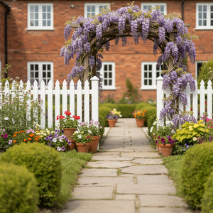 Panel de Valla de Aluminio de 12 Pies con Diseño de Riel Cerrado Ecológico Estilo Australiano, Columna de Aluminio de 6 Pies con Punta de Lanza, Anti-UV e Impermeable - Product Image 6
