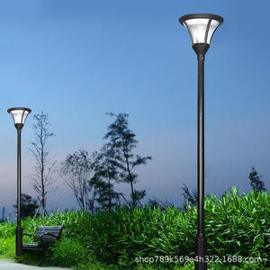 प्राचीन सौर स्ट्रीट लाइट आरजीबी नेतृत्व उद्यान प्रकाश जलरोधक रेट्रो चीनी शैली लालटेन - Product Image 5