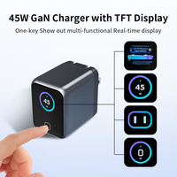 Chargeur mural USB Type C à double port PD 10W avec prise EU US UK, charge rapide, commande vocale, charge rapide universelle