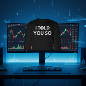 Camiseta de manga larga I Told You So Cryptocurrency XLM - Product Image 1