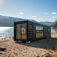 Maison Modulaire de Luxe en Conteneur pour Complexe Hôtelier à Deux Chambres – Logement Premium et Hébergement de Vacances