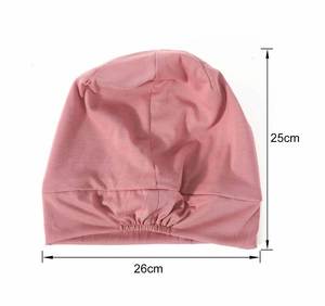 Gorro de Dormir de Satén de Seda con Forro, Ajustable, para Mantener el Cabello Rizado Protegido Durante Toda la Noche, para Mujeres y Hombres - Product Image 3