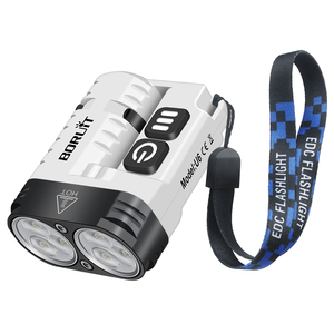 Linterna de Trabajo LED, Linterna de Bolsillo LED Recargable Tipo-C con Clip y Imán, Linterna de Camping - Product Image 1