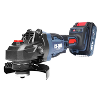Meuleuse d'angle sans fil 21V sans balais 100mm 4 pouces 9000 tr/min, outil électrique portatif à batterie lithium pour la découpe et le polissage du métal et de l'acier