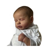 Poupée Reborn LOULOU de 19 pouces, personnages réalistes en silicone souple, pour enfants de 4 à 6 ans, unisexe, livraison directe