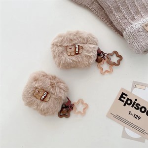 Coque en peluche mignonne pour Apple <span class=keywords><strong>Airpods</strong></span> 4ème génération Ins Style peau <span class=keywords><strong>nouvelle</strong></span> couverture chaude d'hiver - Product Image 3