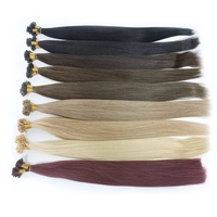 Extensions de cheveux naturels Beauty Plus, double trame, Remy, cuticules intactes, kératine plate, pointe IU VY, cheveux humains