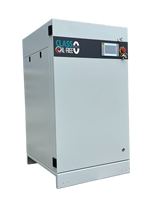 Compresseur d'air scroll silencieux sans huile de qualité supérieure, à cœur PLC, refroidi par air, haute pureté pour la transformation alimentaire et la production de boissons