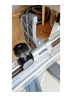 Règle de positionnement pour scie à table de menuiserie, en aluminium massif, style européen, accessoire pour machine de découpe, directement de l'usine