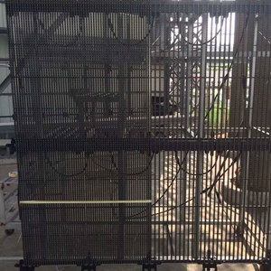 Nhà Cung Cấp Trung Quốc Đèn Đẹp Trong Suốt <span class=keywords><strong>Led</strong></span> Phim Phương Tiện Truyền Thông Mặt Tiền Lưới <span class=keywords><strong>Led</strong></span> Hiển Thị - Product Image 6