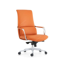 Chaise de bureau ergonomique à dossier haut SPARKLE BOSS, chaise de bureau moderne avec hauteur réglable