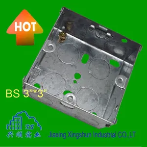 Gi Steel Plate 3x3 Socket Wall Switch Box