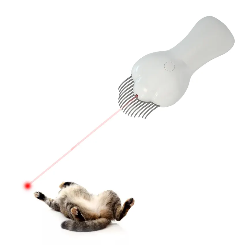 Creative cat pet LED laser funny toys LED light up cat toys LED light up cat laser teaser stick