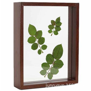 Cadre photo en bois 5 7 8 10 pouces, rectangulaire, en bois massif, écologique, à suspendre au mur, pour salon, chambre, DIY, spécimen végétal - Product Image 5