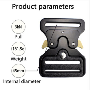 Jensan kustom 38mm taktis pelepasan sisi cepat untuk gesper kualitas bagus untuk seluruh tubuh Harness jatuh perlindungan - Product Image 3