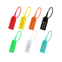 Étiquette de sécurité en plastique personnalisée pour vêtements, étiquette suspendue, cordon de verrouillage, attache pour logo de marque de vêtements