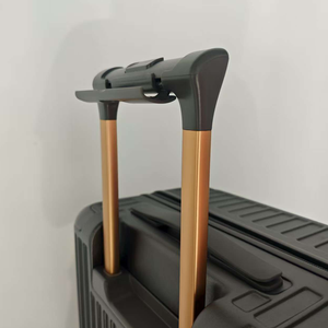 Nouvelle <span class=keywords><strong>valise</strong></span> trolley spinner <span class=keywords><strong>ultra</strong></span>-légère de 20 pouces avec porte-gobelet, en PC épaissi durable, grande capacité, bagage cabine - Product Image 5