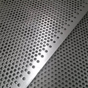 Lámina de Malla Metálica Perforada de Acero Inoxidable 304 con Orificios Redondos, Servicio de Corte Disponible, Tamaños Personalizados, Certificación ISO9001 - Product Image 1