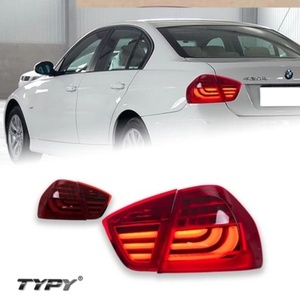 Pair Smoked 4-DOOR <b>LED</b> Tail <b>Light</b> Rear Brake Lamp for BMW 3 Series E90 2009-2012 - Product Image 1