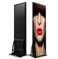 Portatile P1.25 per interni LED Poster Display digitale per eventi commerciali mobili pubblicità negozi al dettaglio educazione Display di benvenuto
