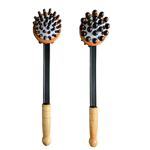 Martello massaggiatore a mano per martelli da massaggio per Stress da fatica in legno <span class=keywords><strong>Scratcher</strong></span> massaggiatore per massaggio a due martelli - Product Image 6