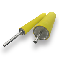 Rubber Gecoate Cilinderrol Voor Verpakkingslijn Staal En Rubberen Roller Voor Verpakkingsindustrie