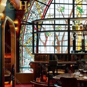 <span class=keywords><strong>Comptoir</strong></span> de présentation de nourriture de porte en verre de qualité commerciale de meubles de restaurant chinois de luxe de style parisien - Product Image 3