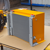Refroidisseur d'huile hydraulique en alliage d'aluminium, capacité de refroidissement de 8 kW, résistance à haute pression, adapté aux compresseurs et aux machines d'extrusion