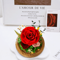 Moederdag cadeau groothandel eeuwige bloemen voor altijd bloemen in doos natuurlijke geconserveerde rozen voor Valentijnsdag