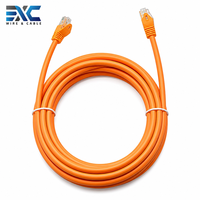 Kabel Ethernet UTP Cat5e CCA Berkualitas Tinggi 24/26/28 AWG Opsional 305m 500m 1000m Kabel Jaringan Lan Grosir Harga Grosir