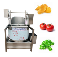 Centrifugeuse automatique d'huile de déshuilage de frites de pommes de terre de nourriture frite