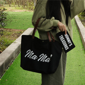 Sac fourre-tout en papier kraft lavable avec impression de logo personnalisé, réutilisable, imperméable, compagnon de voyage pour les courses, pour femmes - Product Image 4