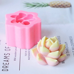 Sáng Tạo 3D Xương Rồng Silicone Khuôn Xà Phòng Nến Làm Nến Hương Liệu Khuôn Silicon - Product Image 6