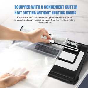 Ticari otomatik vakum sızdırmaz ambalaj makinesi ev kullanımı için çok fonksiyonlu taşınabilir plastik mühürleyen gıda depolama için - Product Image 3