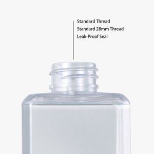 Bouteille à pompe carrée en PET noir de 500 ml, rechargeable, pour huile essentielle, shampoing, après-shampoing et <span class=keywords><strong>gel</strong></span> <span class=keywords><strong>douche</strong></span> - Product Image 4