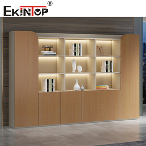 Ekintop Modular L hình dạng bảng CEO văn phòng đồ nội thất Máy tính để bàn máy tính bảng thiết kế văn phòng Bàn và ghế Bộ - Product Image 2