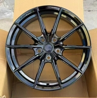 YL kendaraan penumpang roda 17 "18" 19 "4 lubang 5 lubang desain 5*114.3/100/108/112/120 4*100 aluminium Aloi roda coklat