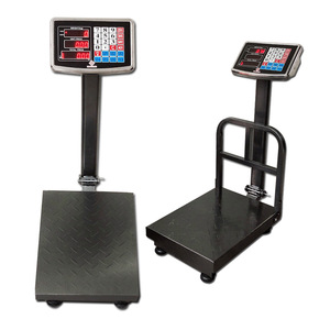 Balance de pesage pour colis lourds, bagages, balance numérique postale, grande plateforme en acier inoxydable, balance de 150, <span class=keywords><strong>200</strong></span>, 300, 500 kg - Product Image 3
