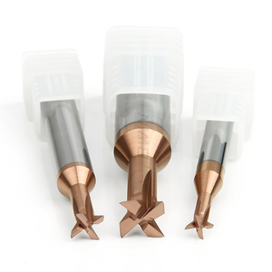 45 60 75 độ dovetail rãnh trough t slot t-slot t-phay Cutter rắn Carbide 4 sáo chamfer endmill Mills End Mill - Product Image 4