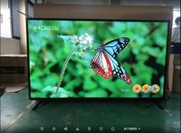 Venta al por Mayor de Fábrica, Televisor Inteligente 4K sin Bordes de 85 Pulgadas, Televisor LCD de Pantalla Grande Ultrafino para el Hogar y Comercios