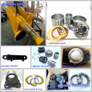 Kyokuto KKK مضخة الخرسانة قطع الغيار الجبهة بوش/العلوي الإسكان - Product Image 5