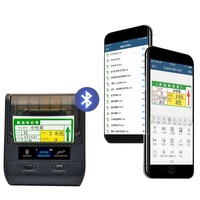 Detong 3 Inch/80 Mm Handheld Thermal Mobile Printer Makanan Harga Mesin Cetak