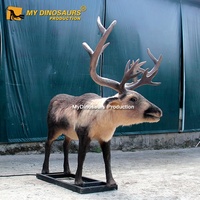 Benim Dino AA2507 Animatronic cadılar bayramı robotik ren geyiği
