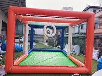 Terrain d'entraînement de drone gonflable imperméable en plein air, bâche en PVC, arène de football de drone gonflable pour les jeux sportifs de drone