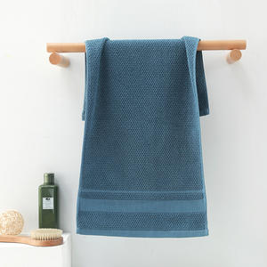 Toalla Facial Gruesa y Suave de Tejido Liso a Rayas para Hombres y Mujeres, Uso Doméstico, Regalo para <span class=keywords><strong>Empresas</strong></span> y Supermercados, Fabricante - Product Image 6