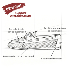 Classic Beige Mesh Boat Shoes Ultra Breathable Suede Leather Trim Moccasins Lightweight Slip On Casual Deck Shoes Summer Flats - Product Image 3