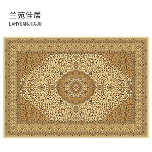 Vải Nhung Mềm Máy Made Custom In Cổ Ngoài Trời Hand Made Red Khu Vực Ba Tư Thảm Và Thảm Cho Phòng Khách - Product Image 4